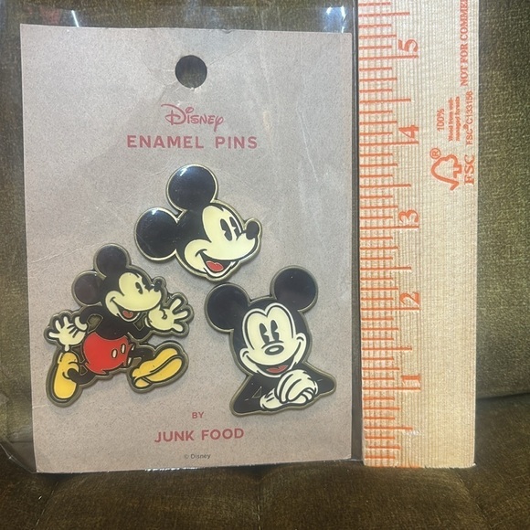 Disney Mickey Mouse Enamel Pins by Junk Food - Picture 4 of 4